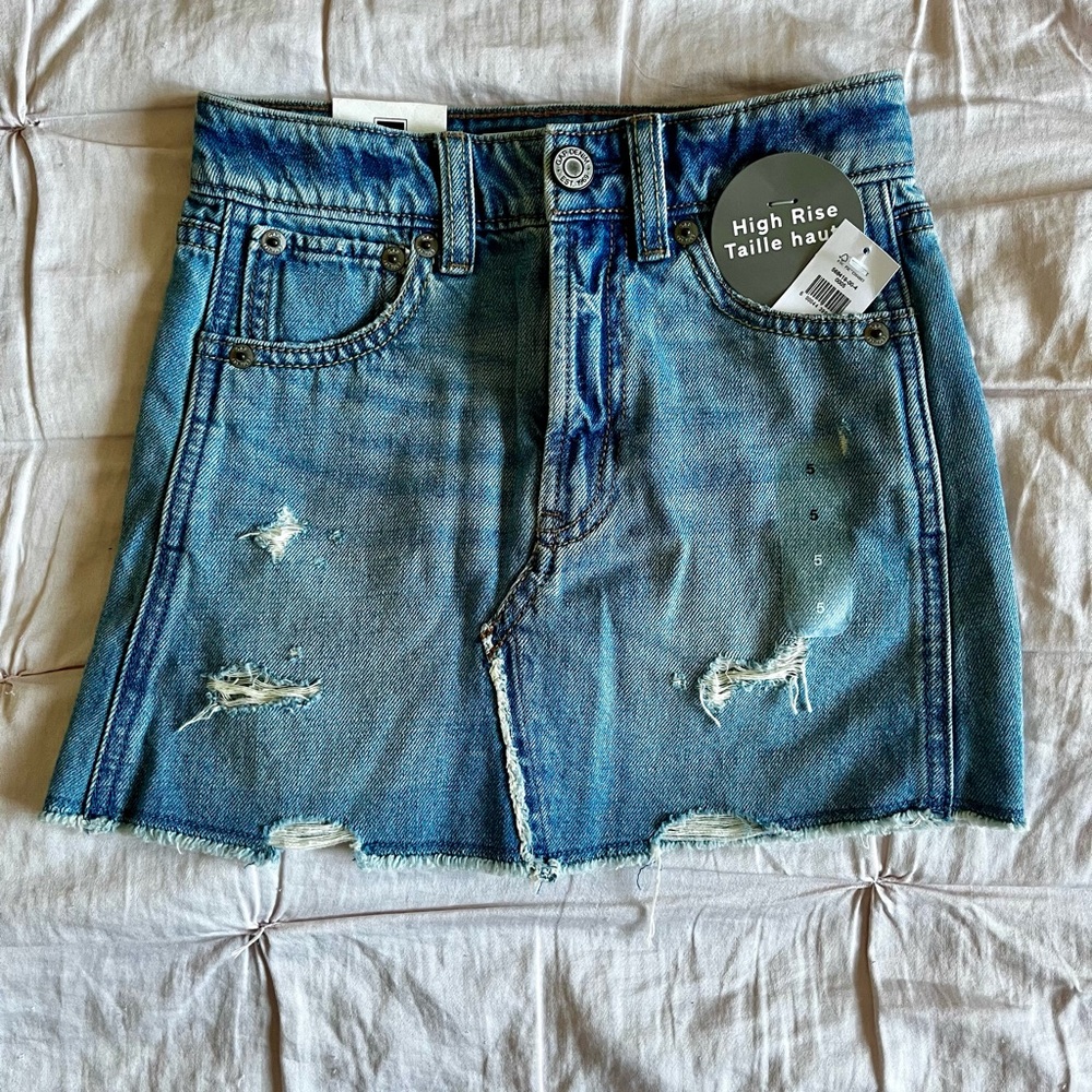 GAP Kids Denim Jean Skirt.